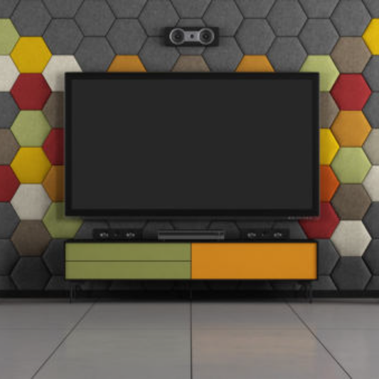 Hexagon Sound Absorbing Tiles