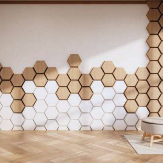 Hexagon Sound Absorbing Tiles